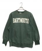 Championチャンピオン）の古着「リバースウィーブスウェット」｜グリーン