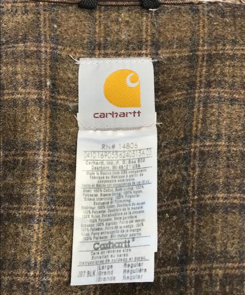 CarHartt（カーハート）CarHartt (カーハート) デトロイトジャケット ブラック サイズ:Lの古着・服飾アイテム