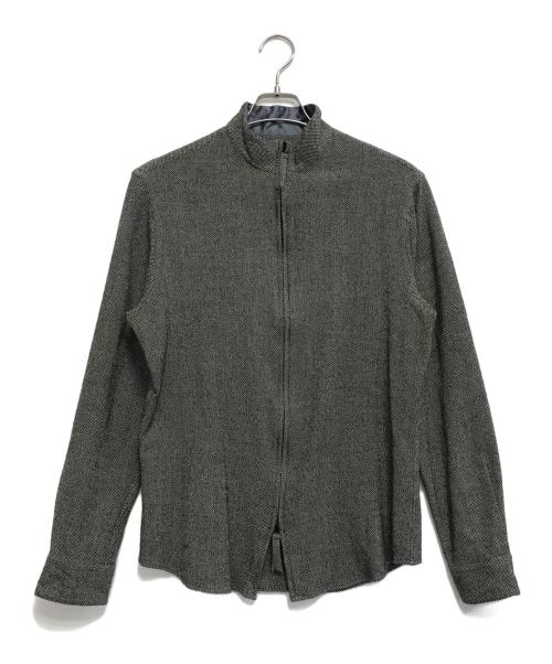 GIORGIO ARMANI（ジョルジョアルマーニ）GIORGIO ARMANI (ジョルジョアルマーニ) ウールジャケット ブラウン サイズ:41の古着・服飾アイテム