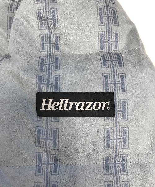 HELLRAZOR（ヘルレイザー）HELLRAZOR (ヘルレイザー) ダウンジャケット グレー サイズ:XLの古着・服飾アイテム