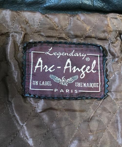 ARC-ANGEL（アークエンジェル）ARC-ANGEL (アークエンジェル) レザーファイヤーマンジャケット ブラウン サイズ:44の古着・服飾アイテム