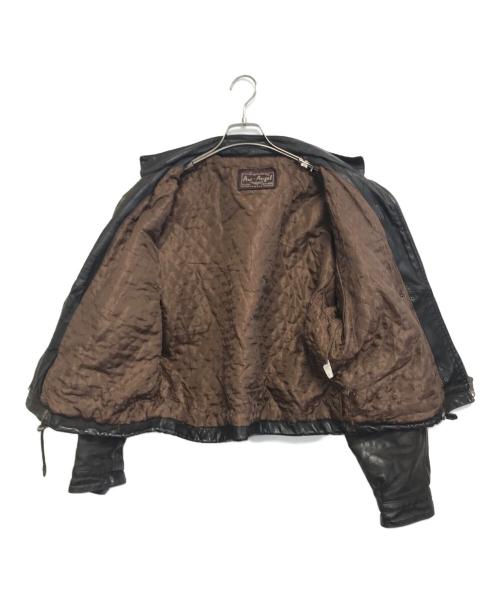 ARC-ANGEL（アークエンジェル）ARC-ANGEL (アークエンジェル) レザーファイヤーマンジャケット ブラウン サイズ:44の古着・服飾アイテム