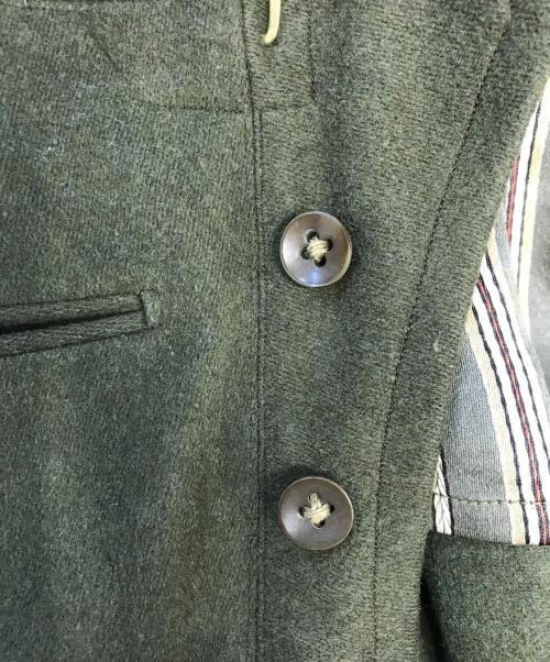 VINTAGE（ヴィンテージ）VINTAGE (ヴィンテージ) シンチバックドレスパンツ オリーブ サイズ:表記なしの古着・服飾アイテム