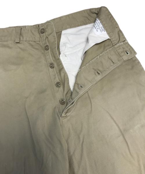 VINTAGE MILITARY（ヴィンテージ ミリタリー）VINTAGE MILITARY (ヴィンテージ ミリタリー) US ARMY チノパン ベージュ サイズ:30×33の古着・服飾アイテム
