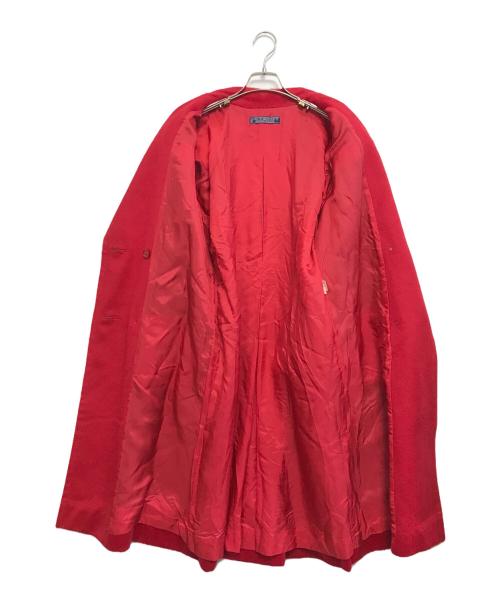 GIVENCHY（ジバンシィ）GIVENCHY (ジバンシィ) ウールトレンチコート レッド サイズ:6の古着・服飾アイテム