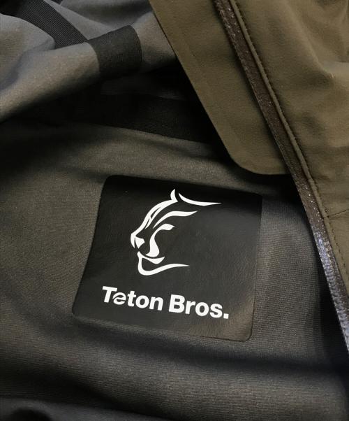 Teton Bros（ティートンブロス）Teton Bros (ティートンブロス) Tsurugi Lite Jacket オリーブ サイズ:Lの古着・服飾アイテム
