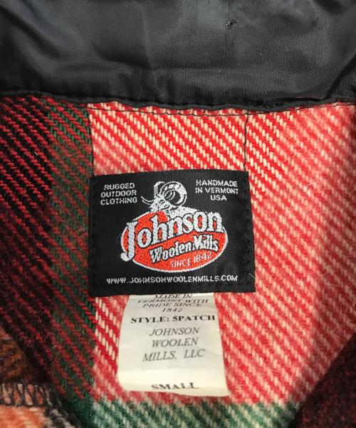 JOHNSON（ジョンソン）JOHNSON (ジョンソン) クレイジーパターンウールジャケット マルチカラー サイズ:Sの古着・服飾アイテム