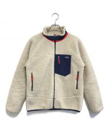 Patagonia（パタゴニア）の古着「キッズ・レトロX・フリースジャケット」｜アイボリー
