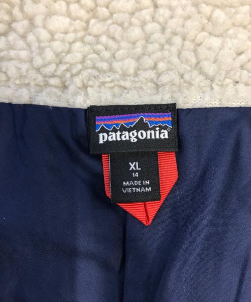 Patagonia（パタゴニア）Patagonia (パタゴニア) キッズ・レトロX・フリースジャケット アイボリー サイズ:XL(キッズ)の古着・服飾アイテム