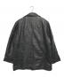 J.CREW (ジェイクルー) レザーカーコート ブラック サイズ:L：25000円