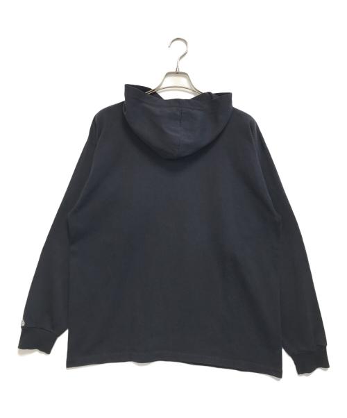 Champion（チャンピオン）Champion (チャンピオン) フーデッドカットソー ブラック サイズ:Ⅼの古着・服飾アイテム