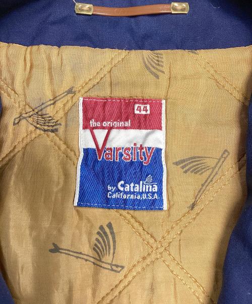 VARCITY by Catalina（バーシティ・バイ・カタリナ）VARCITY by Catalina (バーシティ・バイ・カタリナ) ダービージャケット ネイビー サイズ:44の古着・服飾アイテム