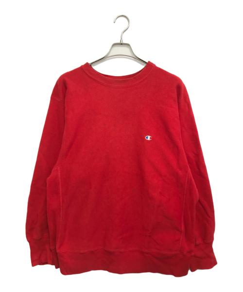 Champion（チャンピオン）Champion (チャンピオン) リバースウィーブスウェット レッド サイズ:X‐LARGEの古着・服飾アイテム