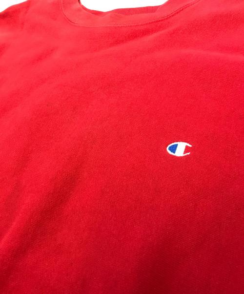 Champion（チャンピオン）Champion (チャンピオン) リバースウィーブスウェット レッド サイズ:X‐LARGEの古着・服飾アイテム
