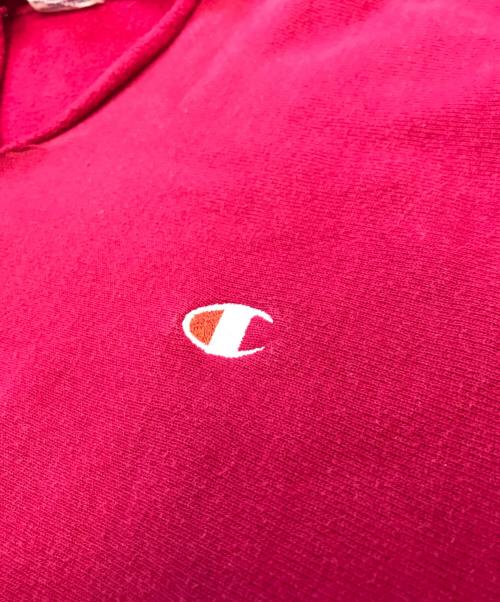 Champion（チャンピオン）Champion (チャンピオン) リバースウィーブスウェットパーカー ショッキングピンク サイズ:X‐LARGEの古着・服飾アイテム