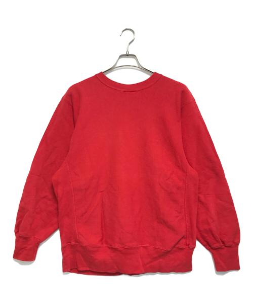 Champion（チャンピオン）Champion (チャンピオン) リバースウィーブスウェット レッド サイズ:LARGEの古着・服飾アイテム