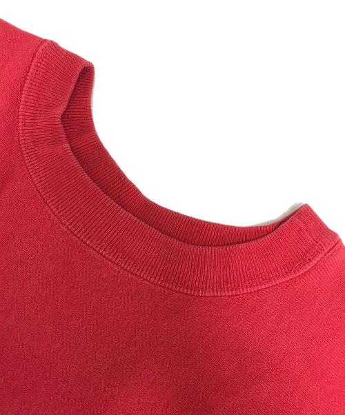 Champion（チャンピオン）Champion (チャンピオン) リバースウィーブスウェット レッド サイズ:LARGEの古着・服飾アイテム