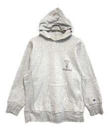 Champion（チャンピオン）の古着「リバースウィーブスウェットパーカー」｜グレー