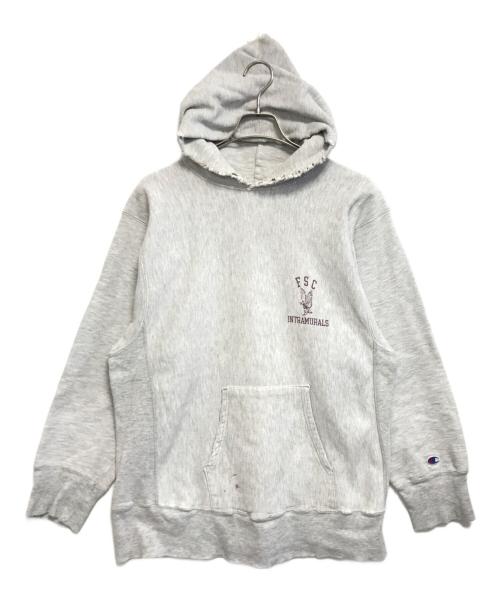 Champion（チャンピオン）Champion (チャンピオン) リバースウィーブスウェットパーカー グレー サイズ:X‐LARGEの古着・服飾アイテム