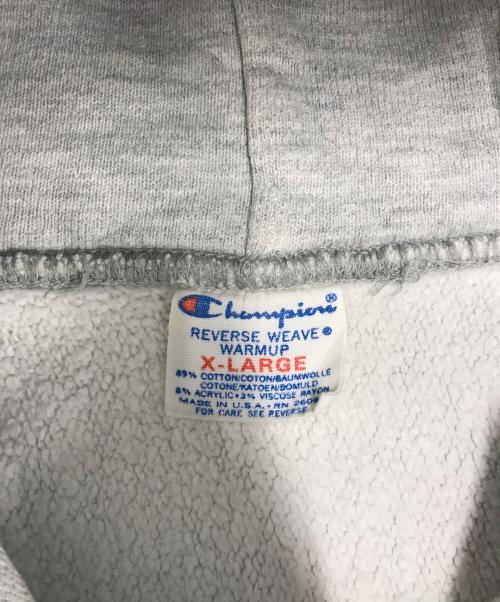 Champion（チャンピオン）Champion (チャンピオン) リバースウィーブスウェットパーカー グレー サイズ:X‐LARGEの古着・服飾アイテム