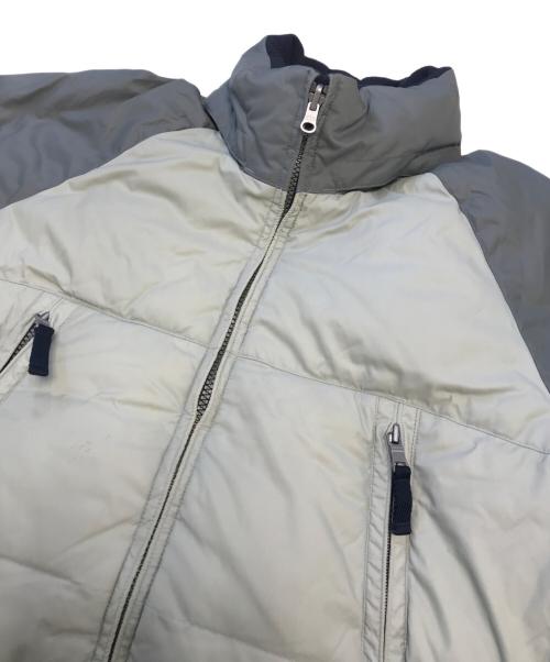 NAUTICA（ノーティカ）NAUTICA (ノーティカ) リバーシブルダウンジャケット ベージュ サイズ:Mの古着・服飾アイテム
