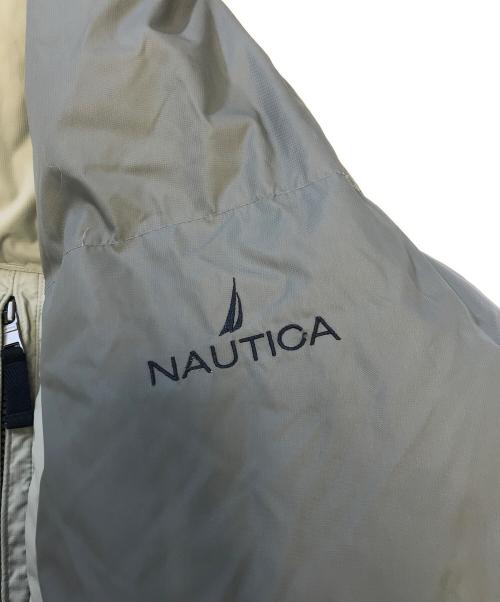 NAUTICA（ノーティカ）NAUTICA (ノーティカ) リバーシブルダウンジャケット ベージュ サイズ:Mの古着・服飾アイテム
