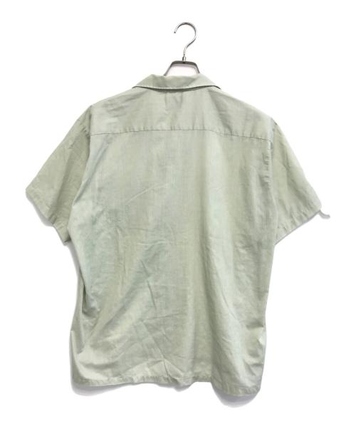 TOWN CRAFT（タウンクラフト）TOWN CRAFT (タウンクラフト) 半袖オープンカラーシャツ 黄緑 サイズ:Lの古着・服飾アイテム