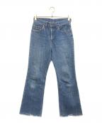 LEVI'Sリーバイス）の古着「フレアデニム」｜インディゴ