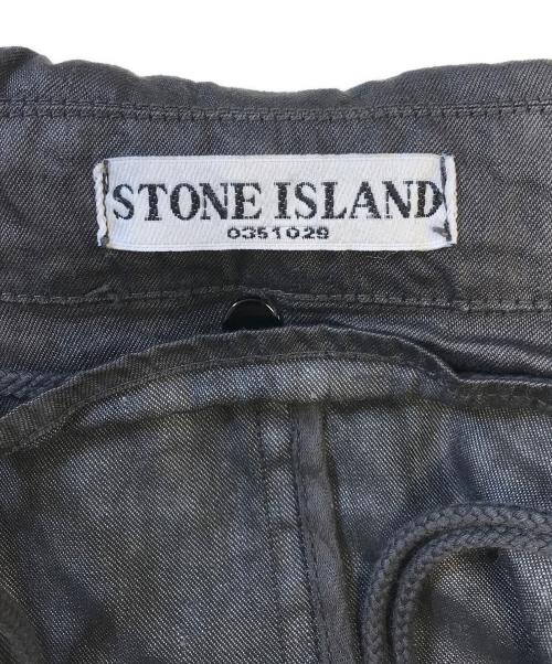 STONE ISLAND（ストーンアイランド）STONE ISLAND (ストーンアイランド) ライナー付きモッズコート グレー サイズ:Lの古着・服飾アイテム