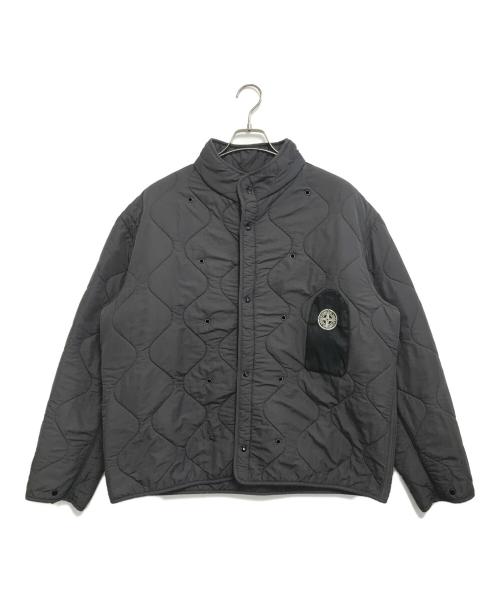STONE ISLAND（ストーンアイランド）STONE ISLAND (ストーンアイランド) ライナー付きモッズコート グレー サイズ:Lの古着・服飾アイテム