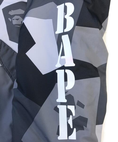 A BATHING APE（ア ベイシング エイプ）A BATHING APE (ア ベイシング エイプ) 中綿ブルゾン グレー サイズ:XLの古着・服飾アイテム