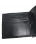 中古・古着 PRADA (プラダ) 型押しマネークリップ財布 ブラック サイズ:表記なし：17000円