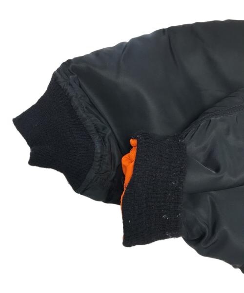 ALPHA INDUSTRIES（アルファインダストリーズ）ALPHA INDUSTRIES (アルファインダストリーズ) MA-1ジャケット ブラック サイズ:Ⅼの古着・服飾アイテム