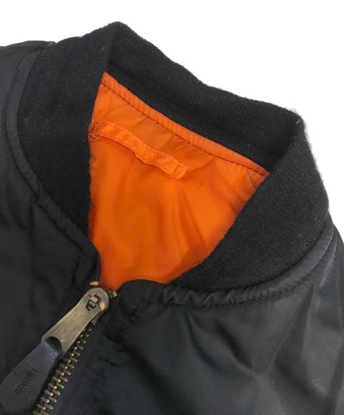 ALPHA INDUSTRIES（アルファインダストリーズ）ALPHA INDUSTRIES (アルファインダストリーズ) MA-1ジャケット ブラック サイズ:Ⅼの古着・服飾アイテム