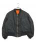ALPHA INDUSTRIES（アルファインダストリーズ）の古着「MA-1ジャケット」｜ブラック