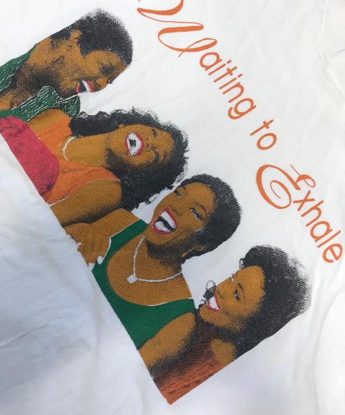ムービーTシャツ（ムービーTシャツ）ムービーTシャツ (ムービーTシャツ) 90s Waiting To Exhale(ため息つかせて) ムービーTシャツ ホワイト サイズ:不明の古着・服飾アイテム