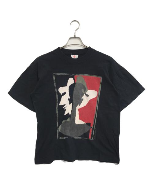 VINTAGE（ヴィンテージ）VINTAGE (ヴィンテージ) 90s salvador dali 染込みプリントTシャツ ブラック サイズ:Mの古着・服飾アイテム