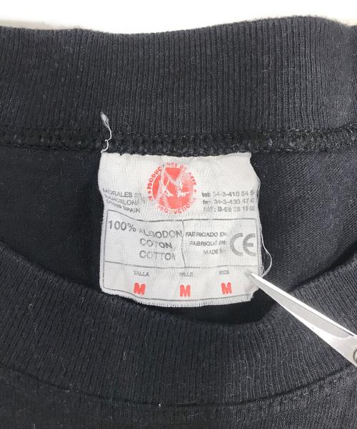 VINTAGE（ヴィンテージ）VINTAGE (ヴィンテージ) 90s salvador dali 染込みプリントTシャツ ブラック サイズ:Mの古着・服飾アイテム