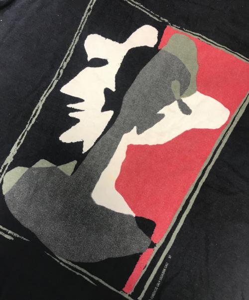 VINTAGE（ヴィンテージ）VINTAGE (ヴィンテージ) 90s salvador dali 染込みプリントTシャツ ブラック サイズ:Mの古着・服飾アイテム