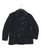 Field & Streamフィールドアンドストリーム）の古着「ダブルブレストコートジャケット」｜ネイビー