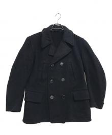 Field & Stream（フィールド＆ストリーム）の古着「ダブルブレストコートジャケット」｜ネイビー