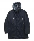 Searsシアーズ）の古着「多重ジップボアフーデッドジャケット」｜ネイビー