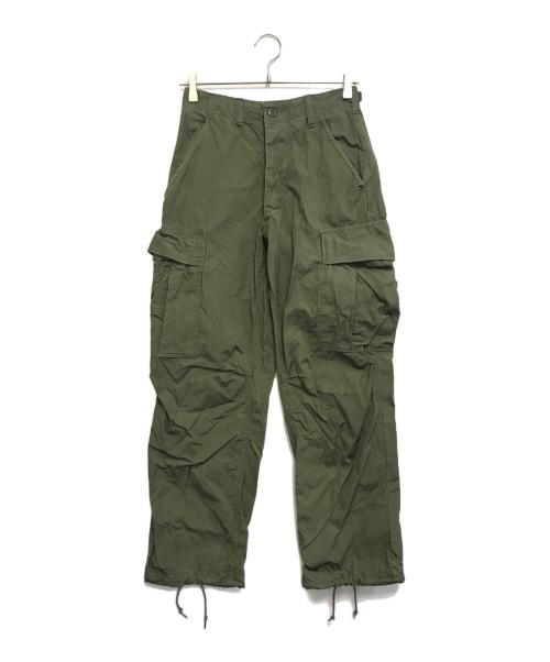 VINTAGE MILITARY（ヴィンテージ ミリタリー）VINTAGE MILITARY (ヴィンテージ ミリタリー) US ARMY ジャングルファティーグパンツ オリーブ サイズ:X‐SMALLの古着・服飾アイテム