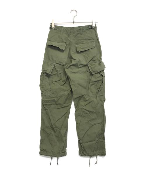 VINTAGE MILITARY（ヴィンテージ ミリタリー）VINTAGE MILITARY (ヴィンテージ ミリタリー) US ARMY ジャングルファティーグパンツ オリーブ サイズ:X‐SMALLの古着・服飾アイテム