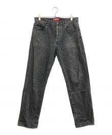 SUPREME（シュプリーム）の古着「ブラックデニムパンツ」｜ブラック