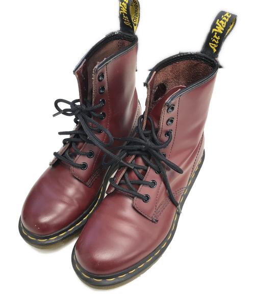 Dr.Martens（ドクターマーチン）Dr.Martens (ドクターマーチン) 8ホールブーツ レッド サイズ:2UK4/EU37/US6の古着・服飾アイテム
