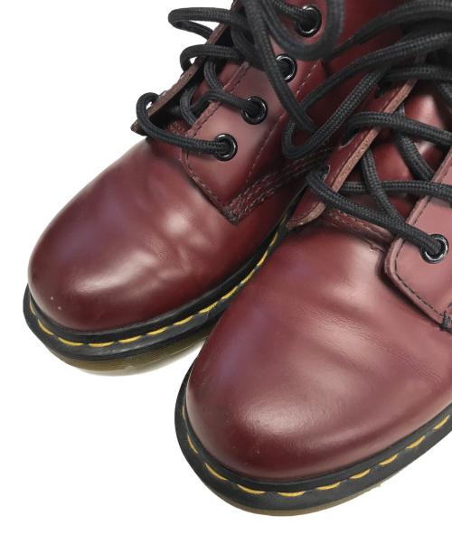 Dr.Martens（ドクターマーチン）Dr.Martens (ドクターマーチン) 8ホールブーツ レッド サイズ:2UK4/EU37/US6の古着・服飾アイテム