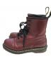 Dr.Martens (ドクターマーチン) 8ホールブーツ レッド サイズ:2UK4/EU37/US6：10000円