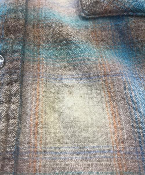 PENDLETON（ペンドルトン）PENDLETON (ペンドルトン) ウエスタンボードシャツ ベージュ×ブルー サイズ:XLの古着・服飾アイテム