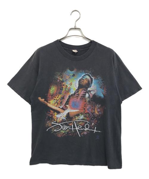 アーティストTシャツ（アーティストTシャツ）アーティストTシャツ (アーティストTシャツ) Jimi Hendrix(ジミ・ヘンドリックス) アーティストTシャツ ブラック サイズ:Lの古着・服飾アイテム